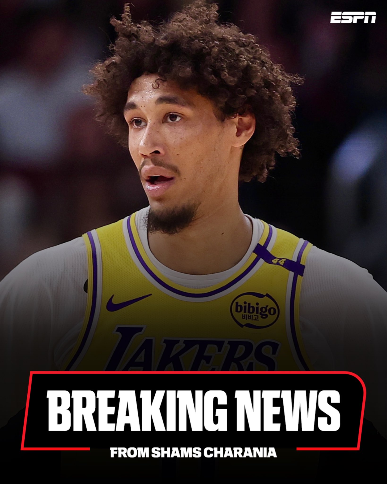 kaiyun-Shams：自由球员海斯一年合同重返湖人